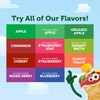 Mott's No Sugar Added Applesauce, 3.2 oz clear pouches (Pack