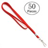 Beebel Lanyard 50PCS Lanyards with Swivel Hook clips for ID