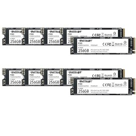 Patriot P300 256GB Internal SSD - NVMe PCIe Gen 3x4 - M.2 2280 - Solid State Drive - 10 Pack