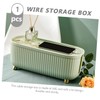 Operitacx Cable Management Box Sturdy Power Line Storage Case for