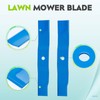 (3) Medium-Lift Mulching Blade Replaces for Ariens 04769800 Ikon-X 42,