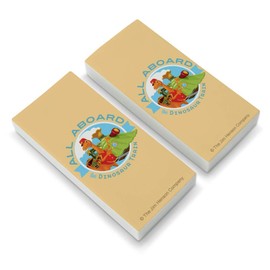 All Aboard The Dinosaur Train Eraser Set of 2