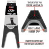 Jobsite Premium Boot Puller - Rubber Grip Inlay - Shoe