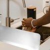 2PCS Sink Splashback Kitchen Sink Splash Guard Sink Water Splash