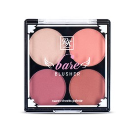 Ruby Kisses Bare Blusher Sweet Cheeks Palette (Baring Bare)
