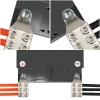 Funconect 8 AWG-4/0 AWG Battery Terminal Connectors 12-Way Block for