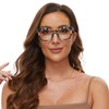 ZXYOO - Gafas de lectura de gran tamaño para mujer,
