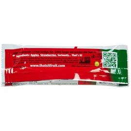 That's it, Apple + Strawberry Fruit Bar, 1.2 Ounce
