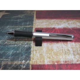 TERZETTI MINI METAL BALLPOINT PEN W/STYLUS TIP- MODEL TWIST/ 2 SPARE REFILLS