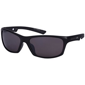 Edge I-Wear Sports Sunglasses with Flash Mirror Lens 5700055-FM-2(M.BLK)