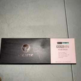 Calista GoGo Mini 1in Barrel Round Brush Hair Style Tool Blue/Pink