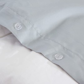 Cuddledown Easy Care Comforter Duvet Cover | 100% Cotton | Premium Quality | Ultra Soft Sateen Weave | Breathable | Button Closure | Twin | Tan