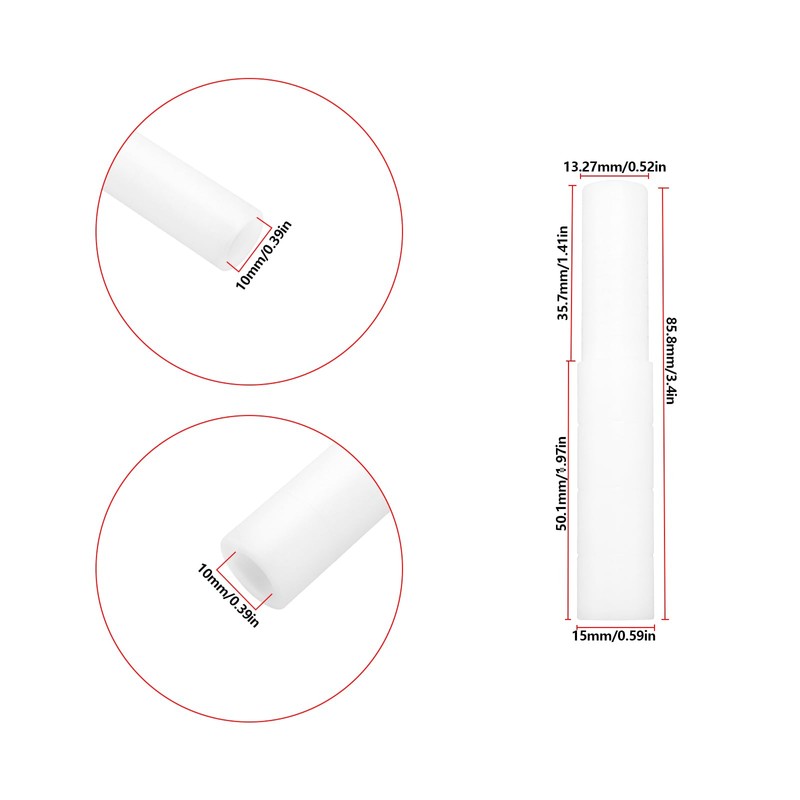 eMagTech 2Pcs Golf Club Shaft Extensions Putter 85.8x15x13.27mm 0.5225 Inch