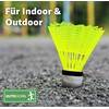12 x Shuttlecocks, Yellow for Badminton: For Training and Competition