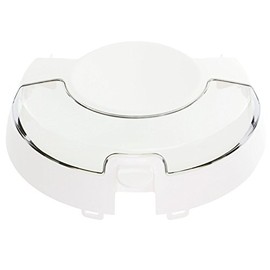 SPARES2GO Removable Transparent Lid Compatible with Tefal Fits Actifry FZ700015 Fryer (White)