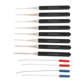 Plyisty 12 Piece Broken Key Tool Set, Key Extractor Extractor Kit for Repair and Maintenance, with High Quality Spring Steel