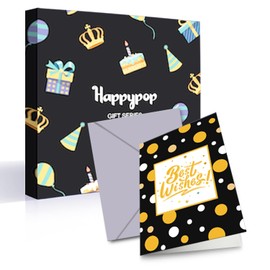 HAPPYPOP 16th Birthday Gifts Ideas Socks - 16 Year old Boy Girl Gifts, Happy Birthday Gifts for 16 Years With Greeting Card