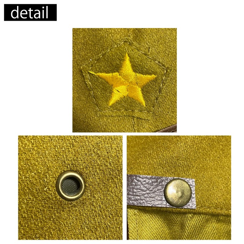 [KIND CUBE] Military Cap Replica Japanese Army Sergeant with Hat