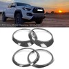 Central Control Air Outlet Trim Rings Carbon Fiber Style Decoration