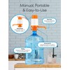 Brio Universal Manual Drinking Water Pump (Orange)