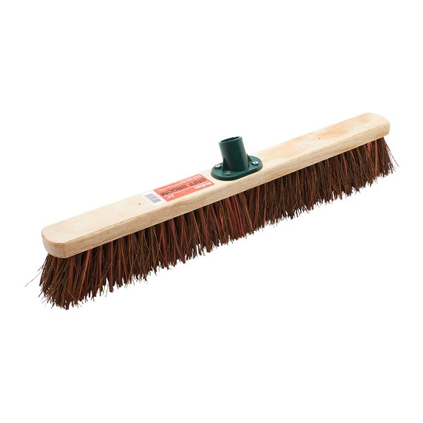 ProDec 24" Natural Palmyra Fibre Stiff Sweeping Broom Head for Outdoor Sweeping