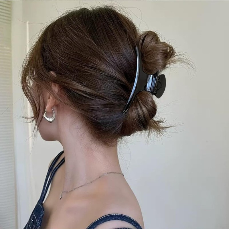 2Pc 6 Inch Extra Large Jumbo Claw Clip for Women