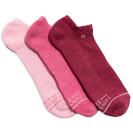 Conscious Step Ankle Collection 3pk - Socks That Support Self - Checks, Medium
