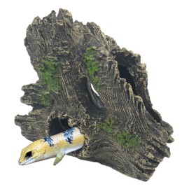 Sugarello Reptile Cave Climbing Tree Playground Driftwood Aquarium Terrarium Decoration Decay Wood Object Snake Lizard Turtle Amphibian Medallion Tropical Fish Insects