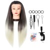 DANSEE 28" Mannequin Head Hair Styling Training Head Manikin Cosmetology
