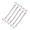 5 Pieces Elastic Hook Hair Tie Styling Ponytail Holder Hair