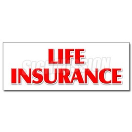48" Life Insurance Decal Sticker Financial Income Quotes Terms servicews