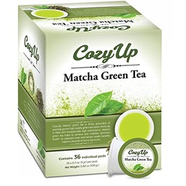 Cozy Up Matcha Green Tea K-Cup Pods - 36 Count