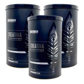 Creatina Monohidratada Pura 3 Botes De 450g 270 Serv Birdman - Sin Sabor                                                                              