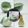 Buucup Japanese Matcha Set, Matcha Bowl with Spout, Matcha Whisk