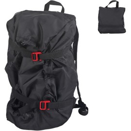 Mochila para Escalada en Roca, Cuerda Plegable y Cordón Integrado, Mochila de Senderismo Resistente, para Acampar al Aire y Montañismo, Ideal para Escaladores y Aventureros