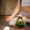 Orgonite Crystal Pyramid Crystal Chakra Amethyst Reiki Pyramid Health Pyramid