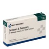 First Aid Only 17-005 Bandage Scissors and Forceps Tweezers Set