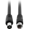 PRO2 FL59Q-1PF RG59QUAD Pal to 'F' Lead, 1 m