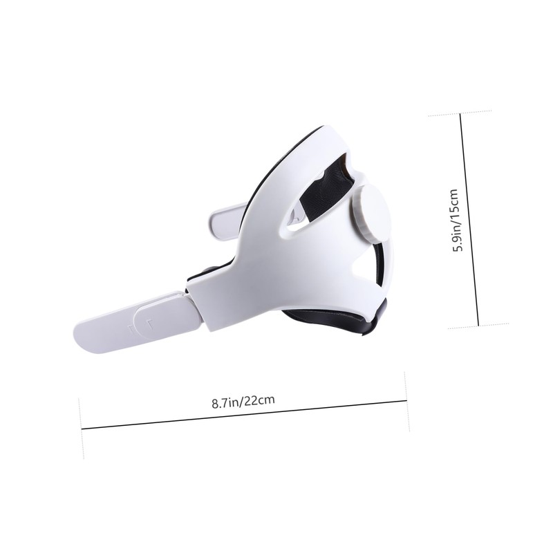 TEHAUX Adjustable Comfortable VR Headset Head Strap with Cushion for