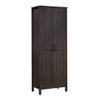 Sauder Select Engineered Wood Storage Cabinet in Blade Walnut Finish