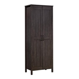Sauder Select Engineered Wood Storage Cabinet in Blade Walnut Finish