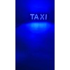 NBWDY Led Light Signs for Car,Blue Taxi Sign for Car