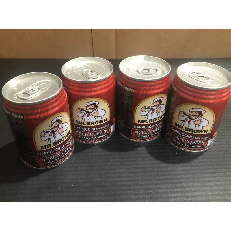 Mr. Brown ( 4 PK) Mr. Brown Iced Coffee CAPPUCCINO