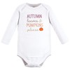 Hudson Baby Baby Cotton Bodysuit and Pant Set, Pumpkin Spice