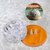 ZORZA 1Pcs Cute Moon Incense Burner Unique Moon Face Incense