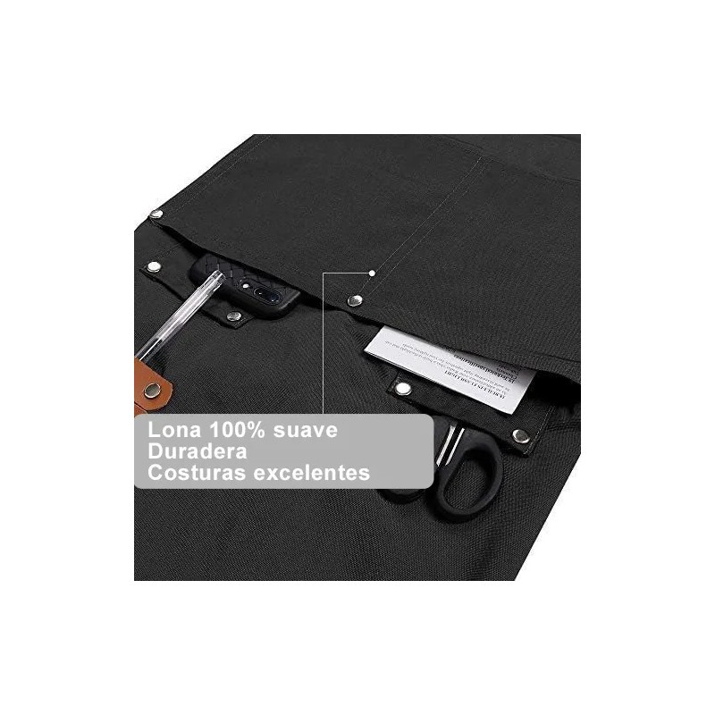 2pzs Mandiles Cocina Impermeables Unisex Delantal Multiusos