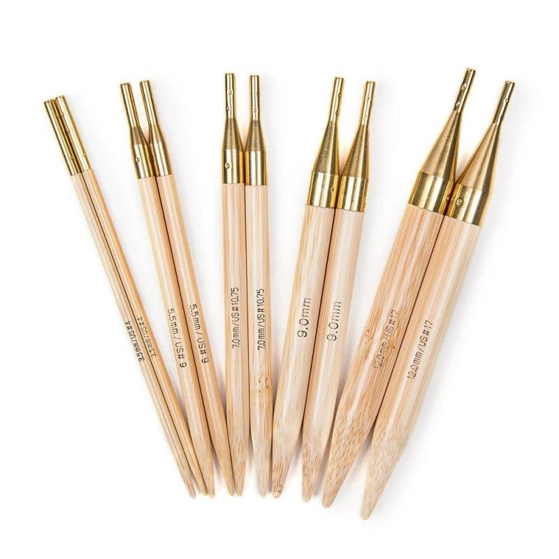 addiClick Nature Bamboo Interchangeable Knitting Needle Tips 4.00mm