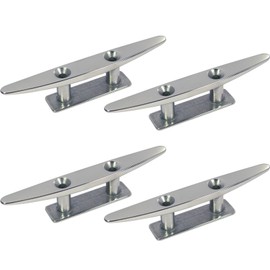 PRIOstahl Stainless Steel V4A Boat Clamp Stainless Steel 2-Hole 100 mm