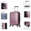 DUKAP CRYPTO Luggage with Spinner Wheel | Spacious Travel Suitcase