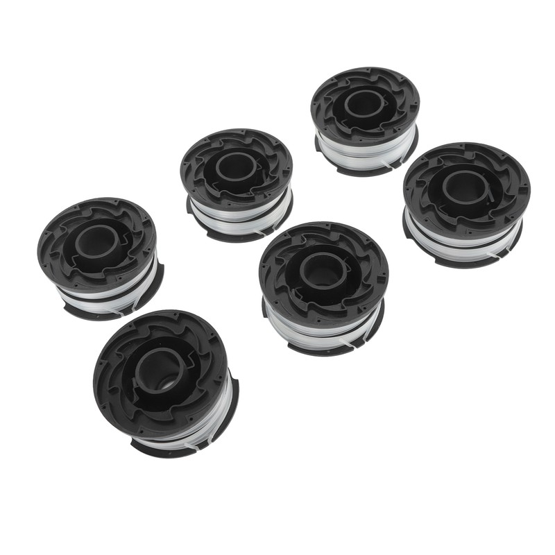 6pcs Weeder Replacement Spool 38.6ft 0.06in String Trimmer Replacement Spool
